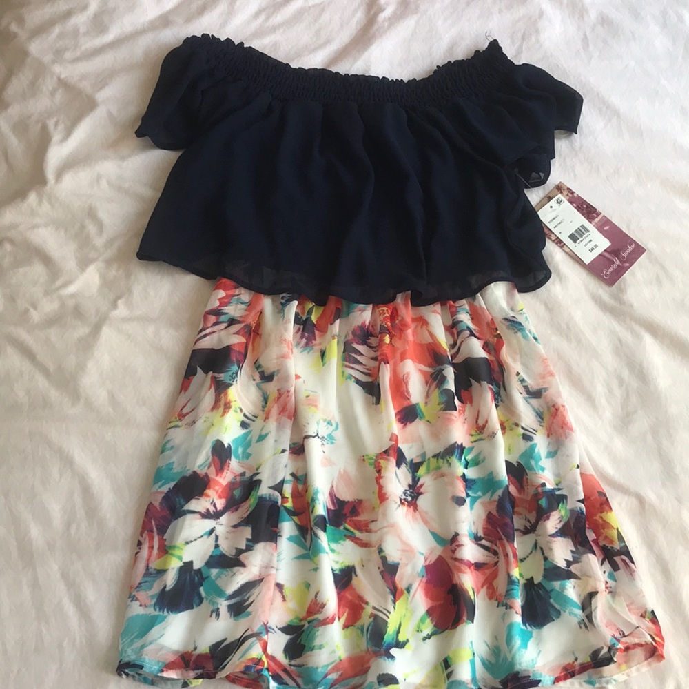 Off the shoulder dress